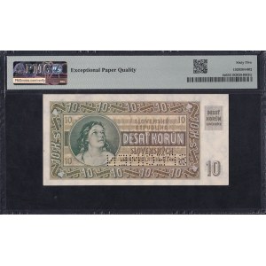 Slovakia, 10 Korun, 1939, Gem UNC 65 EPQ, SPECIMEN