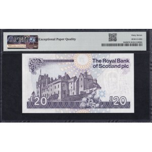 Scotland, 20 Pounds, 2016-17, Superb Gem UNC 67 EPQ