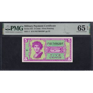 USA, 5 Cents, 1958-1961, Gem UNC 65 EPQ