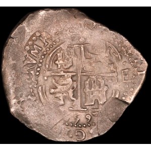Bolivia. 8 Reales 1659 Potosi Silver