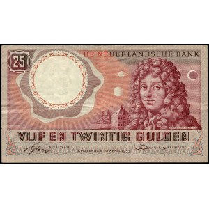 Netherlands. 25 Gulden 1955