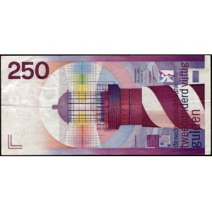 Netherlands. 250 Gulden 1985 Lighthouse