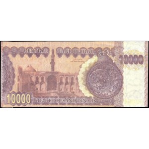 Iraq. 10000 Dinars 2002