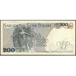 Poland. 1986 200 Zlotych Prefix CY