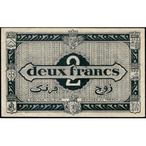 Algeria. 2 Francs 1949