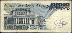 Poland. 1990 100000 Zlotych Prefix M