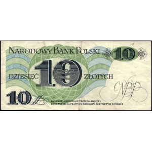 Pologne. 1982 10 Zlotych Préfixe T