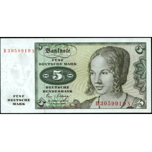 Germany. 5 Marks 1980 Prefix BS