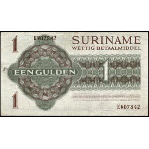 Suriname. 1 Gulden 1974