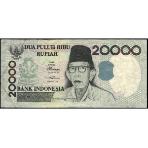 Indonesia. 20000 Rupiah 1998