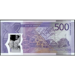 Jamaica. 500 Dollars 2022