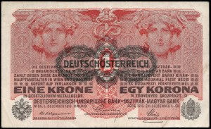 Austria. 1 Korona 1916 (1919)