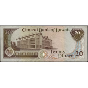 Kuwait. 20 dinari 1986