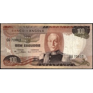 Angola. 100 Escudos 1972