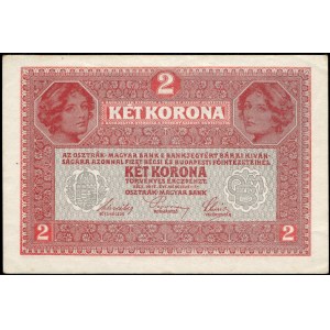 Austria. 2 Kronen 1917