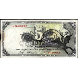 Germany. 5 Marks 1948 Prefix IL