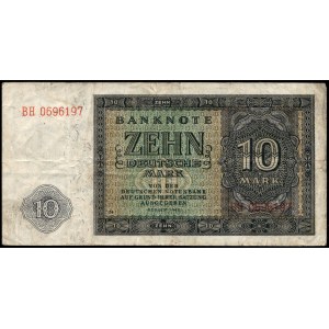 Germany. DDR 10 Mark 1948 Prefix BH