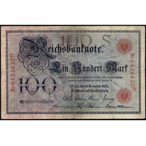 Germany. 100 Mark 1905