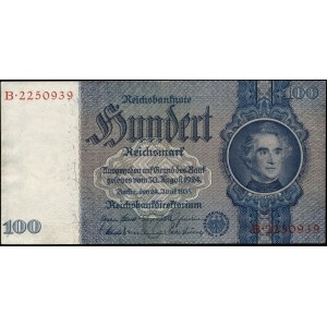 Germania. Terzo Reich 100 Reichsmark 1935