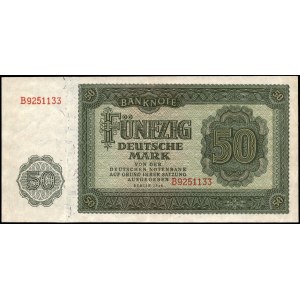 Germany. DDR 50 Mark 1948 Prefix B