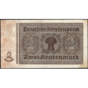 Germany. DDR 2 Mark 1948 Stamp Over 2 Mark 1937