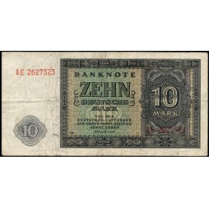 Germany. DDR 10 Mark 1948 Prefix AE