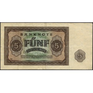 Germany. DDR 5 Mark 1948 Prefix CJ