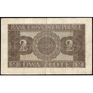 Poland. 1941 2 Zlote Prefix AD Niski Numer