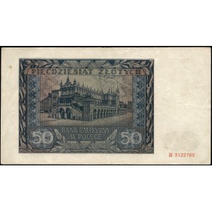 Poland. 1941 50 Zlotych Prefix B