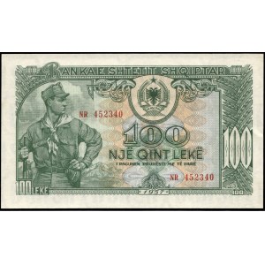 Albánie. 100 Leke 1957
