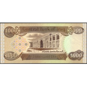 Iraq. 1000 Dinars 2018 Commemorative