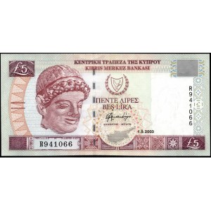 Cyprus. 5 Pounds 2003