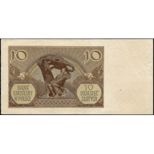 Pologne. 1940 10 Zlotych Préfixe L
