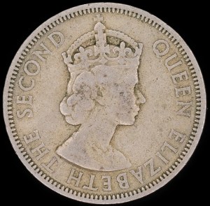 British Caribbean Territories. 50 Cents 1955