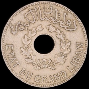 Lebanon. 1 Piastre 1936