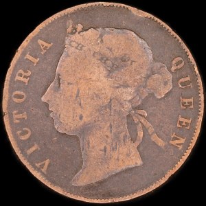 Mauritius. 5 Cents 1897