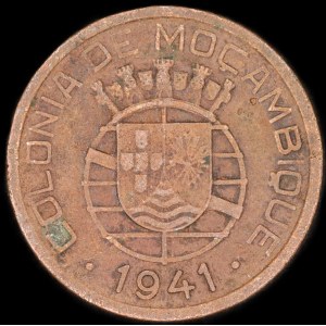 Mozambique. 20 Centavos 1941