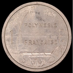 Polinesia Francese. 1 franco 1965