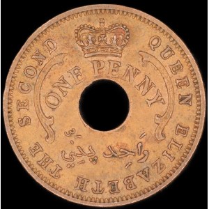 Nigeria. 1 Penny 1959