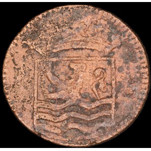 Netherlands East Indies. 1 Duit 1734 VOC Zeeland