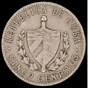 Cuba. 5 Centavos 1961