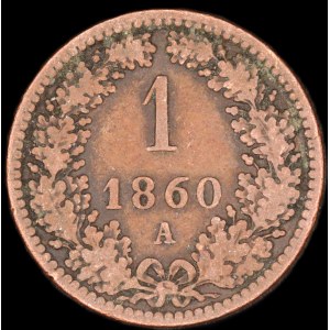 Austria. 1 Heller 1860 A Vienna