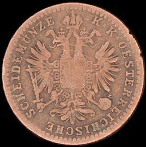 Austria. 1 Heller 1860 A Vienna