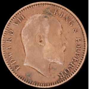 Inde. Britannique 1/4 Anna 1907