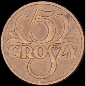 Poland. 5 Groszy 1925