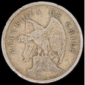Chile. 20 Centavos 1924
