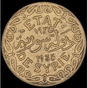 Sýrie. 5 Piastres 1935