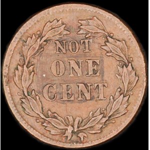 United States of America. Civil War Token 1863 Not One Cent