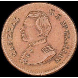 United States of America. Civil War Token 1863 Knickerbocker
