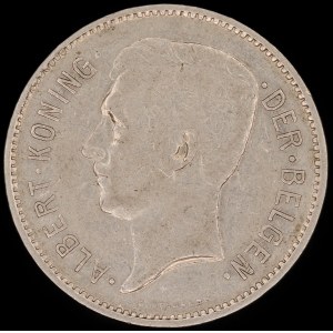 Belgium. 5 Frank 1932 Dutch